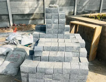 Cobble Stone Driveway