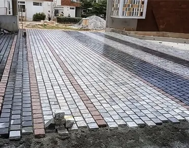 Cobble Stone Driveway