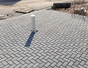 Cobble Stone Driveway