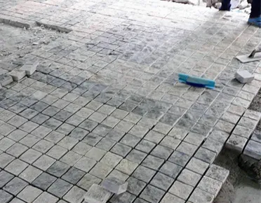 Cobble Stone Driveway