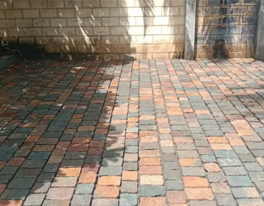 Cobble Stone Driveway