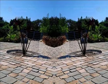 Cobble Stone Driveway