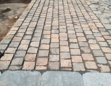 Cobble Stone Driveway