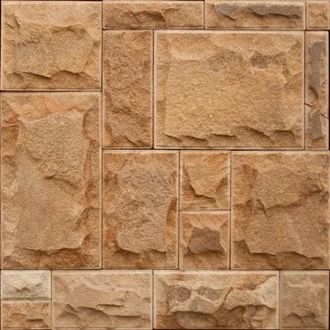 Recycled stone in an Indian construction project