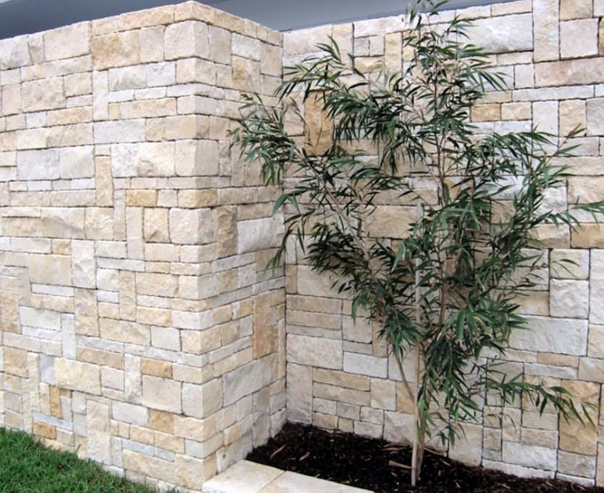 Dhangadhra Stone compound wall